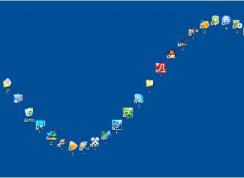 Win7桌面圖標(biāo)怎么隨意擺放？Win7圖標(biāo)無法隨意拖放的解決方法