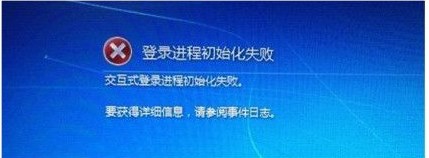 Windows7開機(jī)出現(xiàn) 交互式登錄進(jìn)程初始化失敗 如何解決