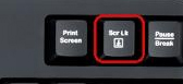 Win10環(huán)境下如何使用scroll lock鍵？
