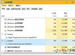 wsappx是什么進(jìn)程？win10系統(tǒng)下wsappx.exe進(jìn)程可以關(guān)閉嗎？