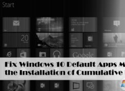 更新win10后缺少Windows 10默認(rèn)應(yīng)用程序（錯(cuò)誤代碼：0x80070776）的修復(fù)方法