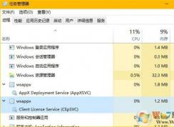 win10系統(tǒng)下wsappx是什么進(jìn)程？可以關(guān)閉嗎？