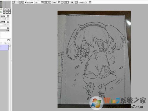 sai勾線筆刷怎么用？教你sai勾線筆刷提取線稿的方法