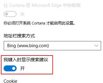 Microsoft Edge搜索建議怎么關(guān)？win10關(guān)閉edge搜索建議的方法