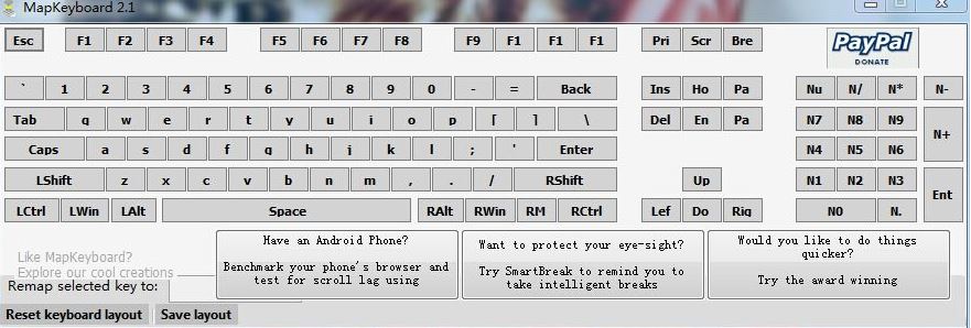 mapkeyboard怎么用？教你使用mapkeyboard修改鍵盤鍵位方法