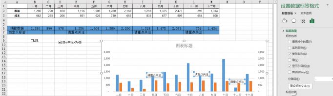 excel動(dòng)態(tài)圖表怎么做？教你制作excel動(dòng)態(tài)圖表標(biāo)簽