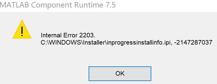 win10系統(tǒng) 無(wú)法安裝軟件 錯(cuò)誤提示：Internal error 2203 該怎么辦？