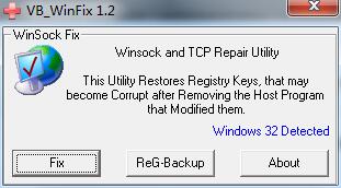 WinsockxpFix下載|(Winsock/TCP修復工具) V1.5最新版