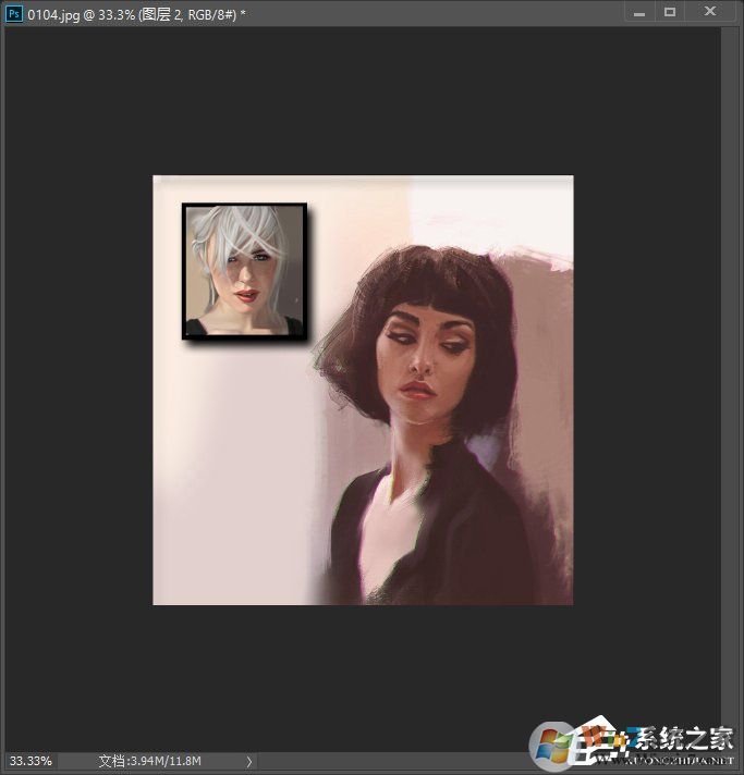 超實(shí)用！怎么讓兩張照片“合二為一”—ps教程