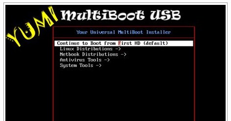 YUMI系統(tǒng)啟動U盤制作工具 v2.0.7.5 綠色版