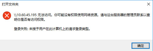 Win7提示“未授予用戶在此計算機上的請求登錄類型”怎么辦？