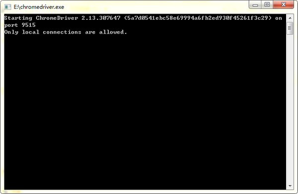 ChromeDriver.exe(谷歌瀏覽器驅(qū)動)