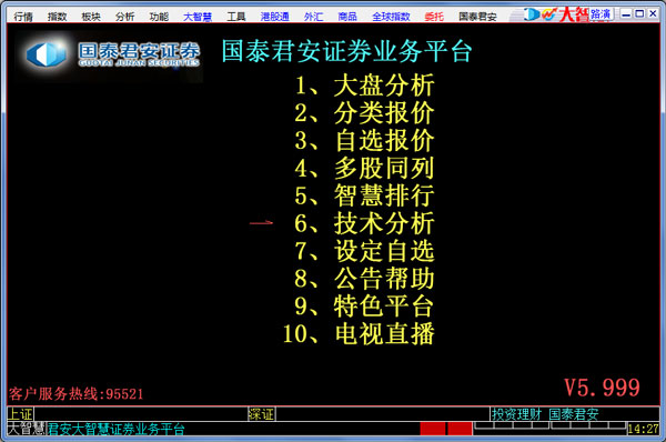 國(guó)泰君安大智慧 V5.9991