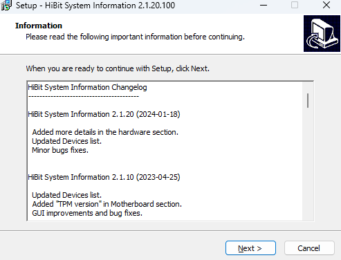 HiBit System Information(系統(tǒng)信息檢測(cè)工具)