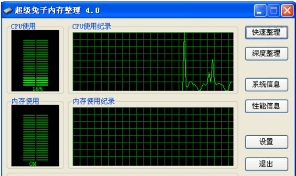 超級(jí)兔子內(nèi)存整理軟件