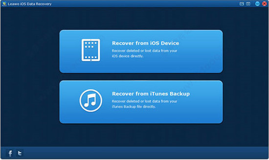 Leawo iOS Data Recovery(蘋果數據恢復軟件)PC版