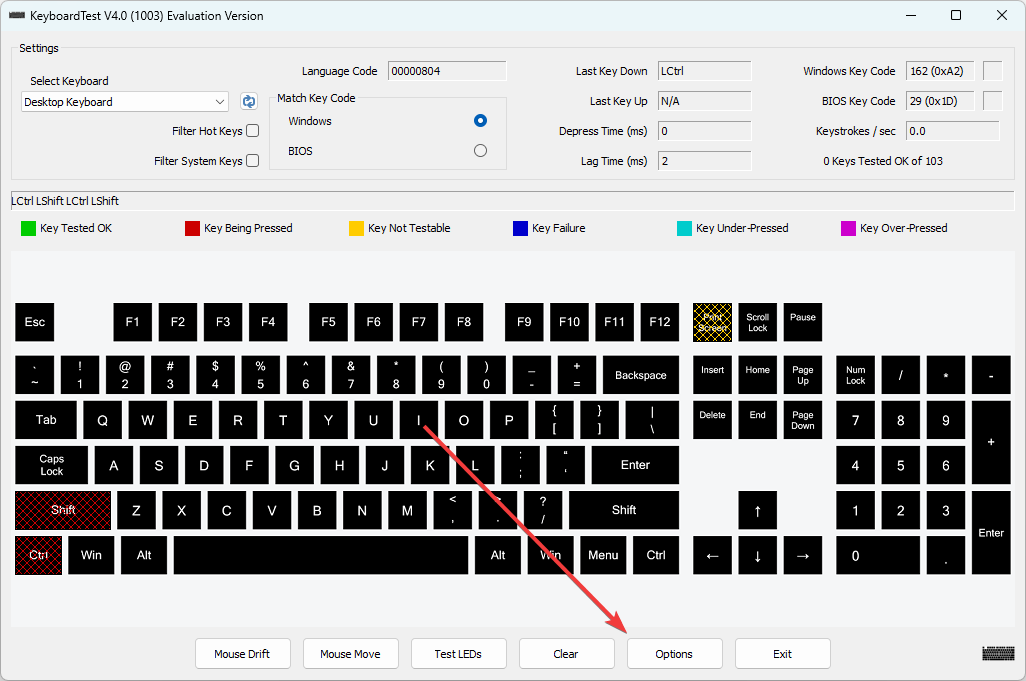 PassMark KeyboardTest(鍵盤(pán)測(cè)試)