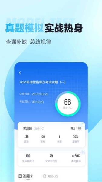 滑雪指導員考試聚題庫APP