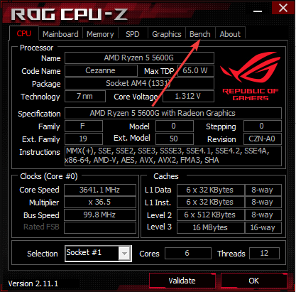 CPU-Z(處理器測(cè)試)