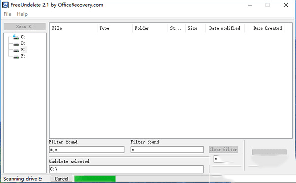 FreeUndelete(免費數(shù)據(jù)恢復(fù)軟件)