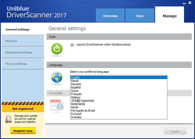 Driverscanner(驅(qū)動(dòng)管理)