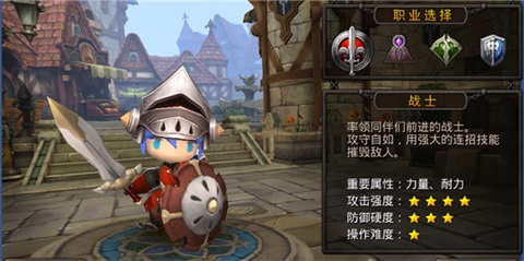 超級(jí)地城之光職業(yè)介紹1