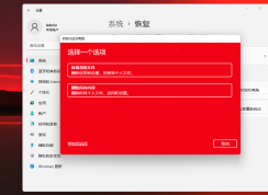 Win11系統(tǒng)怎么恢復(fù)出廠設(shè)置 | win11怎么重置系統(tǒng)
