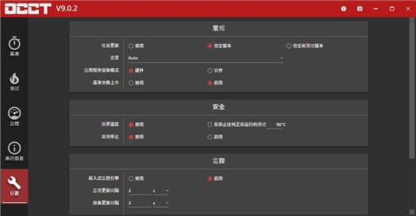 OCCT電源測試