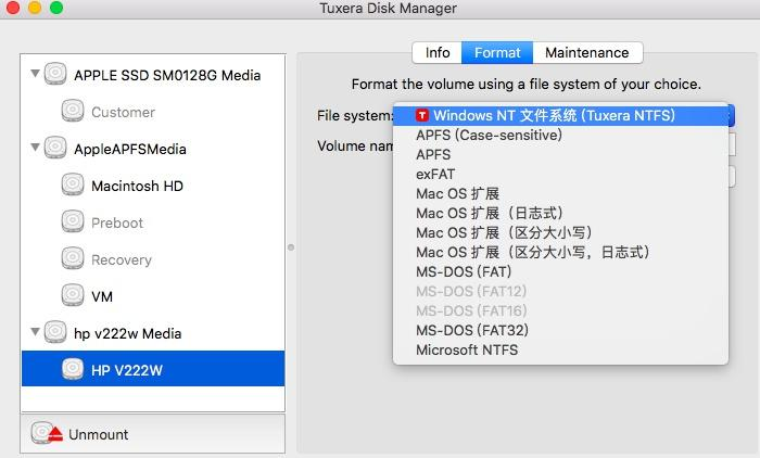 Tuxera NTFS