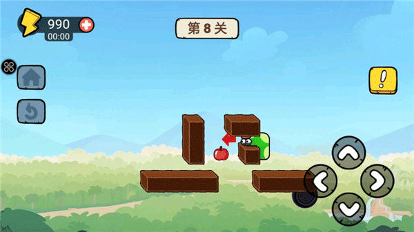 貪吃的蘋(píng)果蛇