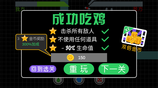 火柴人吃雞